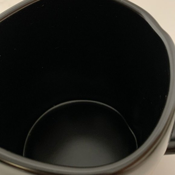 NIB Set of Rae Dunn Halloween Mugs WITCHFUL THINKING & HAUNT MESS Black Mug Set - Picture 3 of 9